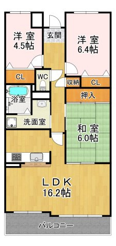 井吹西シティコートの間取り|※間取りが現況と異なる場合は現況を優先します※