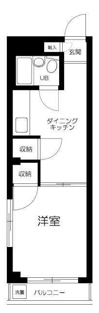 パークサイド柴又の間取り