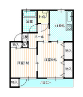 303号室は反転タイプです
