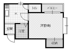 フローラルヴィラの間取り