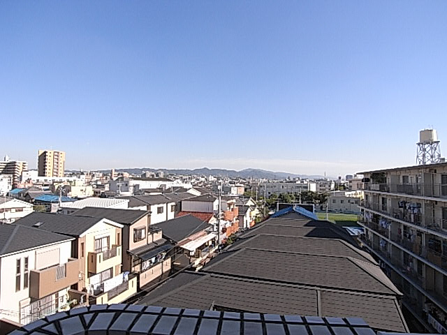 ガレリア清水町レジデンスのバルコニー