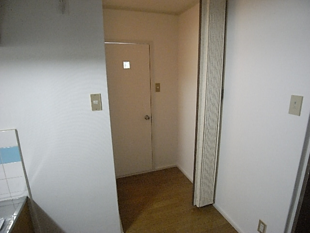 ハイツA2の玄関