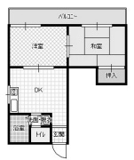 長井マンションの間取り