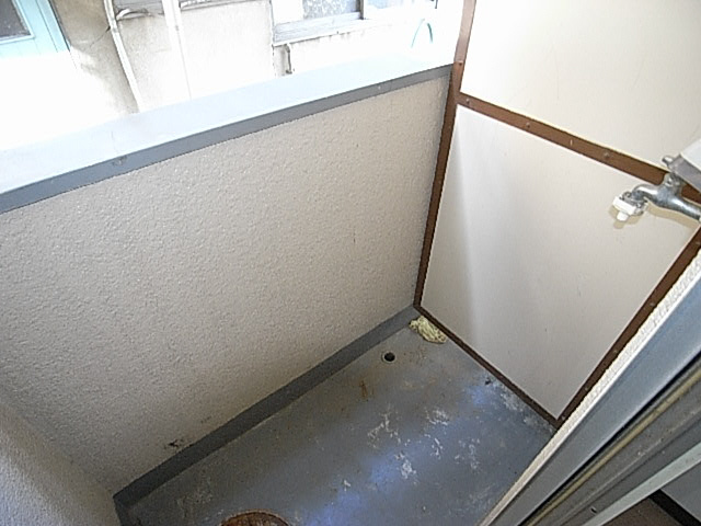 ハイツ北之町Ａ棟のバルコニー