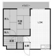 香南レジデンスの間取り
