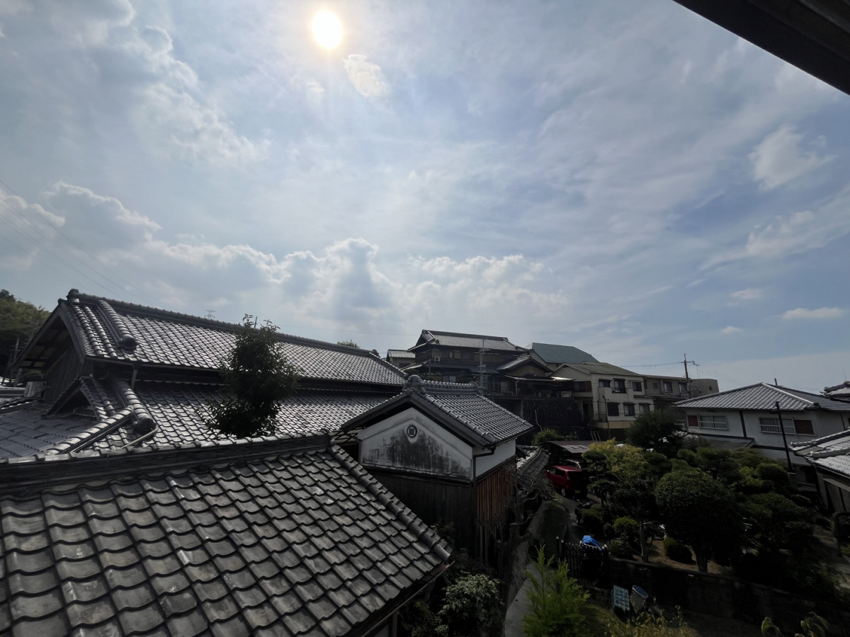 タチバナハイツA棟の玄関