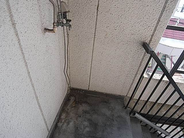 住地八坂マンションのバルコニー