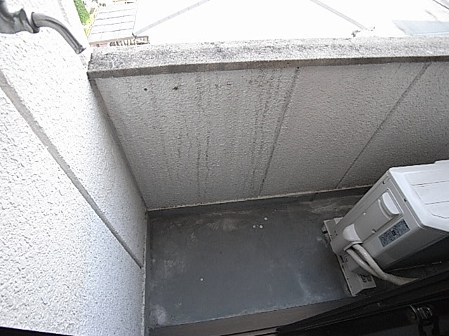 住地八坂マンションのバルコニー