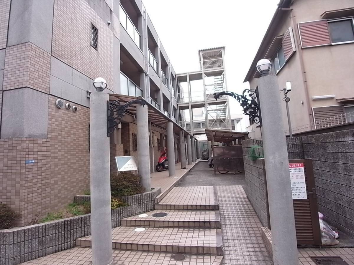 ユーベル1のエントランス