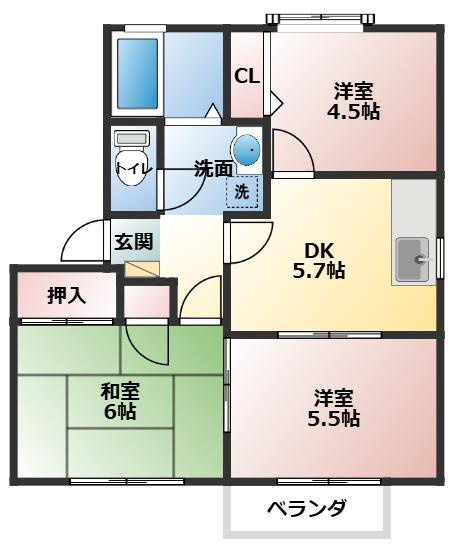 【間取り】 | ユトリロ東脇