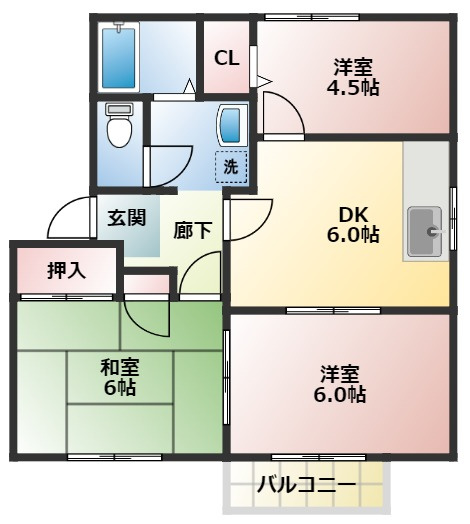 【間取り】 | ユトリロ東脇