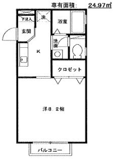 DACハウス’98の間取り