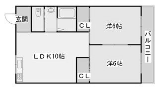 ハイクレスト光善寺の間取り