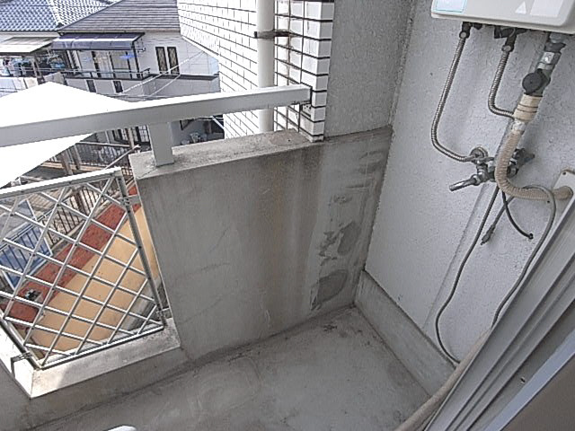 ベルメゾン池田のバルコニー