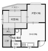 ベルメゾン池田の間取り