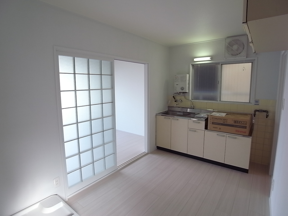 清水マンション第1のキッチン