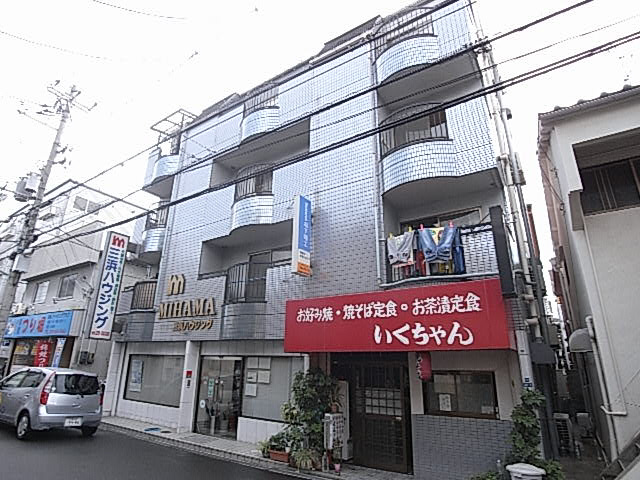三浜マンションのロビー