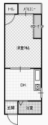 大倉ハイツの間取り