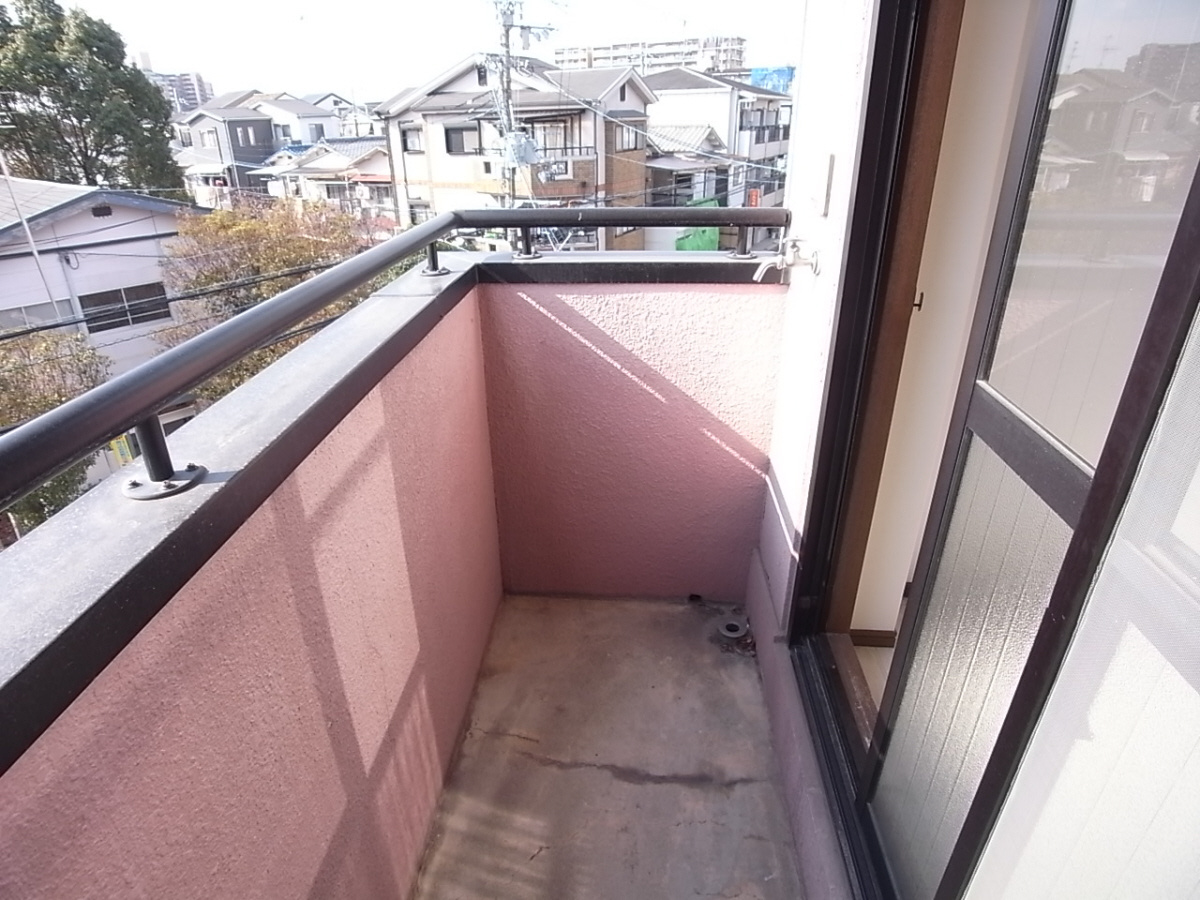 オランジーナパークのバルコニー