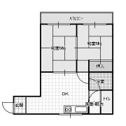 リバーヒル石津の間取り
