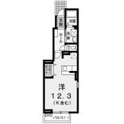 ポンテリブロK・Ⅱの間取り