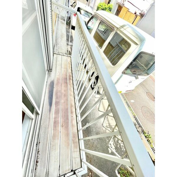 マスコット・コーポのバルコニー