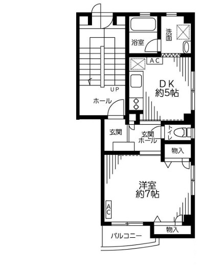 センチュリーハイツの間取り|間取りです。