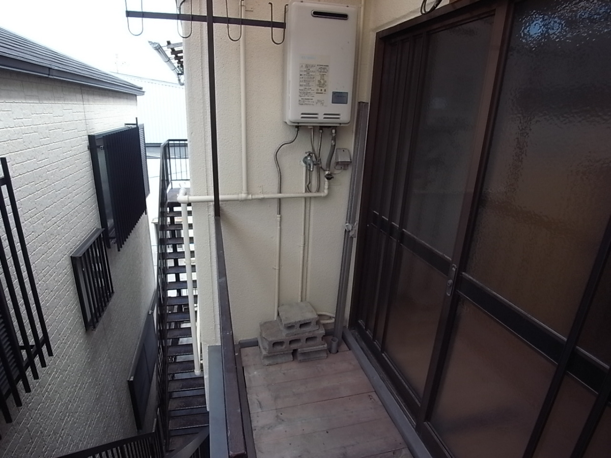 緑町マンションのバルコニー
