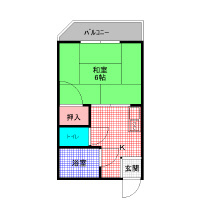 ハイツ北之町C棟の間取り