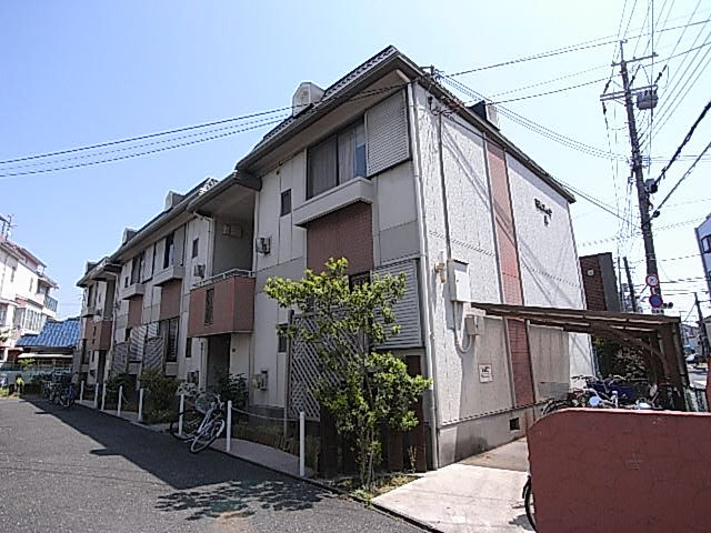石橋ハイツA棟の外観
