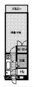 シャンテ三船Ⅱの間取り