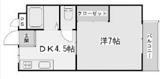 グリーンハウス・ウエストの間取り
