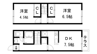 レオパレスグランシャリオの間取り