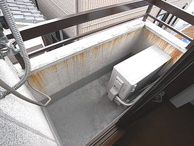 坂本マンションのバルコニー