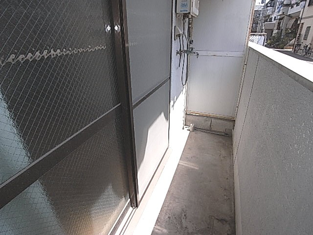 センスマンションのバルコニー