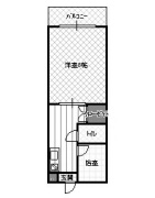 ロータリーマンション出口の間取り