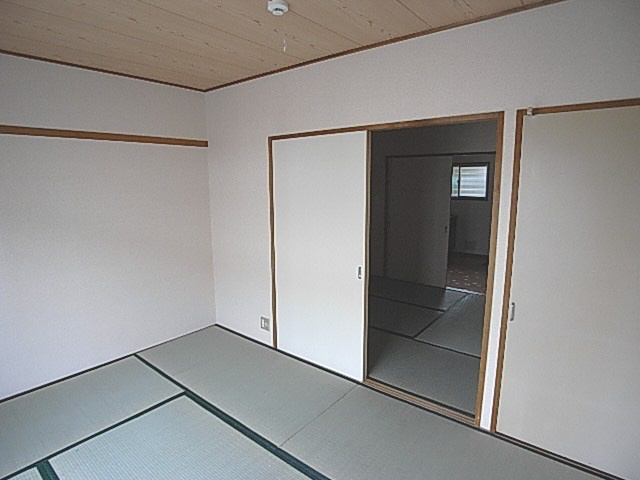 翠甲園ハイツのバルコニー