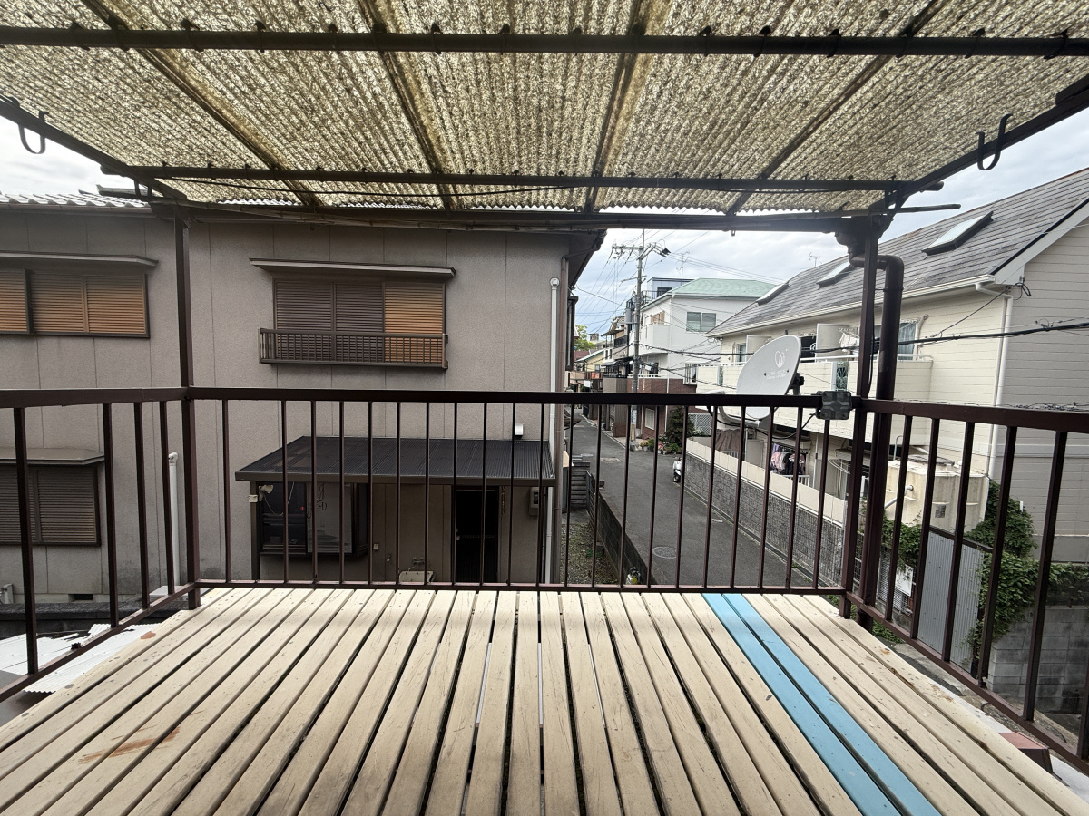 大利町16-23戸建のバルコニー