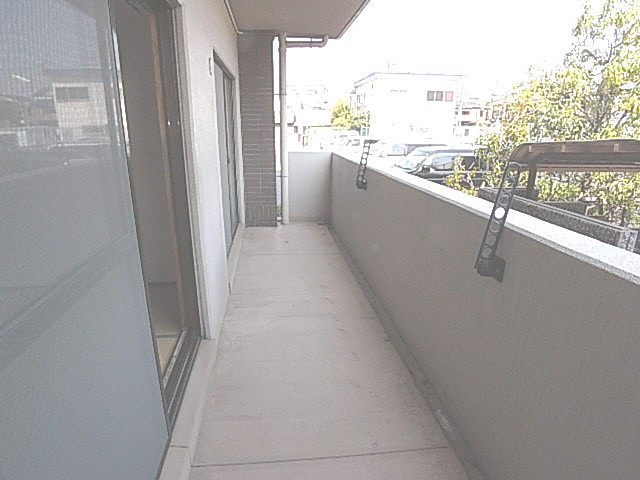 マンション新屋のバルコニー
