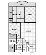 マンション新屋の間取り
