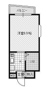 ジョイフル寝屋川の洋室