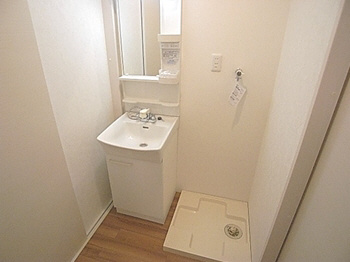 清水谷コーポの洗面所