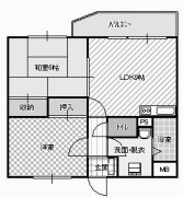 シャトー忍ヶ丘の間取り