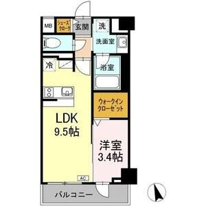 RESIDENCE TACHIBANAの間取り