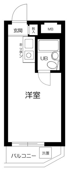 【間取り】 | ロータリー祐天寺