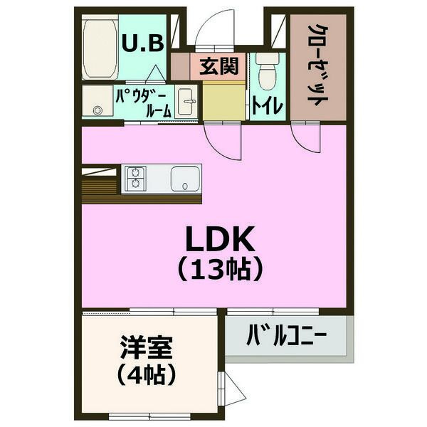 ロイヤルグレイス28の間取り