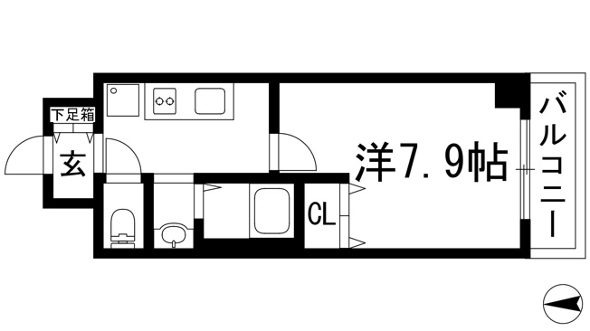 【間取り】 | ビアン上甲東園