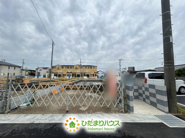 東武動物公園駅　新築一戸建て　01　リーブルガーデンの駐車場|2026/09/04　撮影