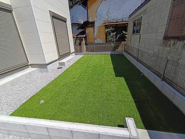 ハートフルタウン 高崎市中豊岡町新築の庭