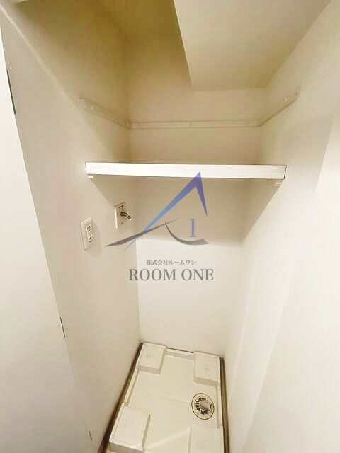 メイクスデザイン清澄白河アジールコートの設備|洗濯機置き場です。